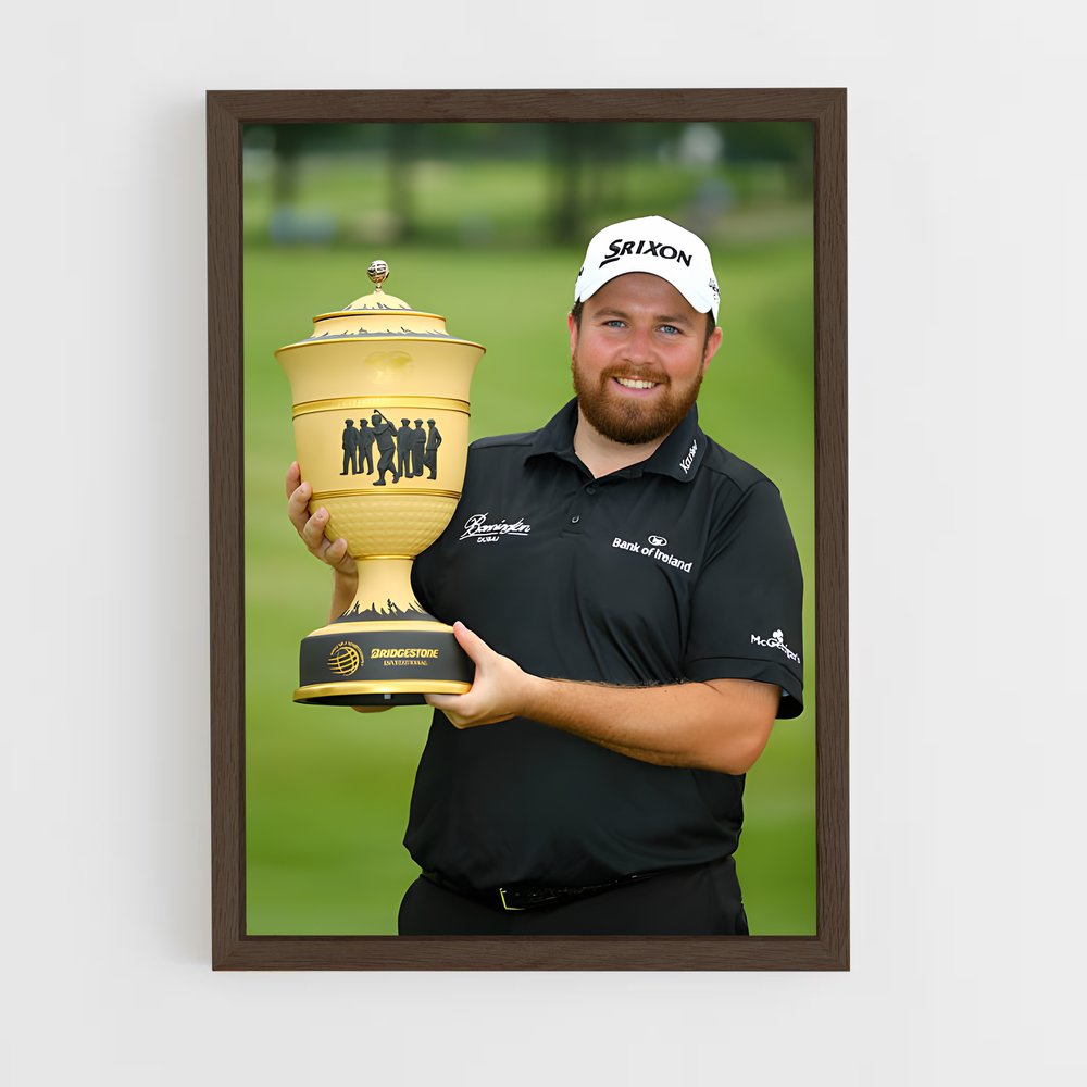 Poster Le Triomphe de Shane – affiche Golf (vue 5)